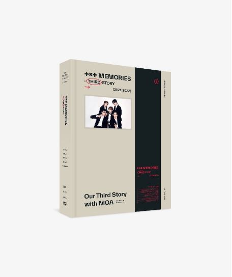 【weverse特典】【TXT】[トゥバトゥ] - MEMORIES : THIRD STORY DVD