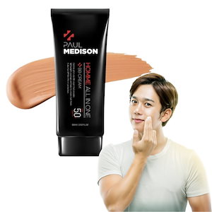 [韓国]男性用肌トーンアップ肌悩みUVケア UVカットしわ管オールインワンBBクリーム_60ml_1(SPF50+PA+++)