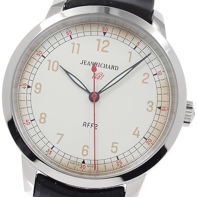 ジャンリシャール JEANRICHARD 60300-11-711-AA6 ロンド 1681 自動巻き メンズ 極美品 _953527【中古】 79,750円