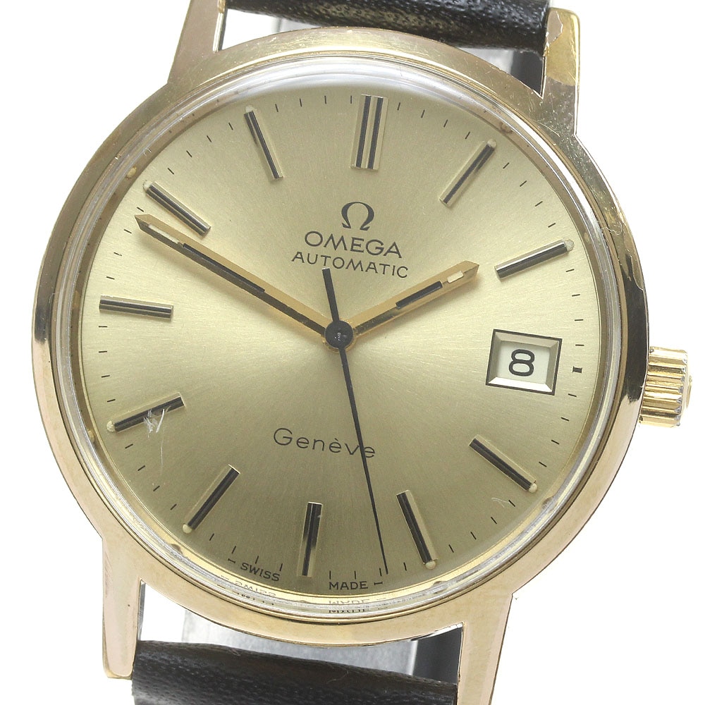 オメガ OMEGA 166.0163 ジュネーブ デイト Cal.1012 自動巻き メンズ _870299【中古】 42,660円