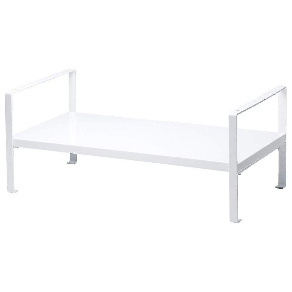 （まとめ買い）机上台 2段階高さ調整付 幅490mm DA-5904-W [x3]