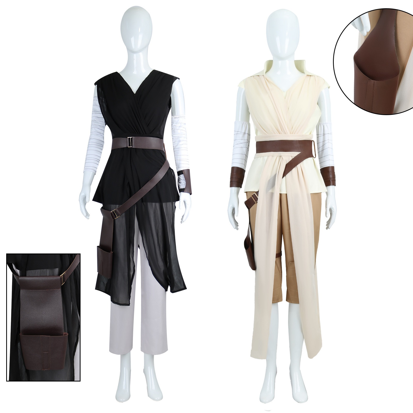 スターウォーズcos服ジェダイスカイウォーカー台頭レイコスプレ衣装コスプレハロウィーン