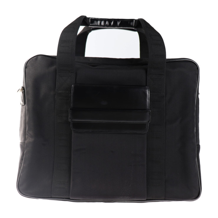 美品 Dunhill ダンヒル ビジネスバッグ LC6030A ブリーフケース ナイロン レザー ブラック 2WAY ショルダーバッグ ハンドバッグ 本物保証 中古