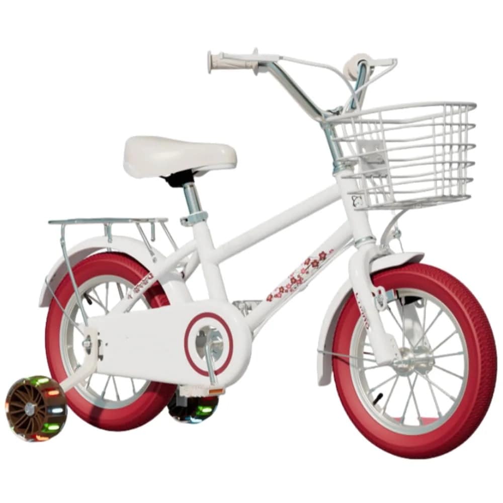 Kiwet子供用自転車 補助輪付き キッズバイク 12インチ 14インチ 16インチジュニア用 高さ調節可能で男の子にも女の子にも誕生日プレゼントに最適です