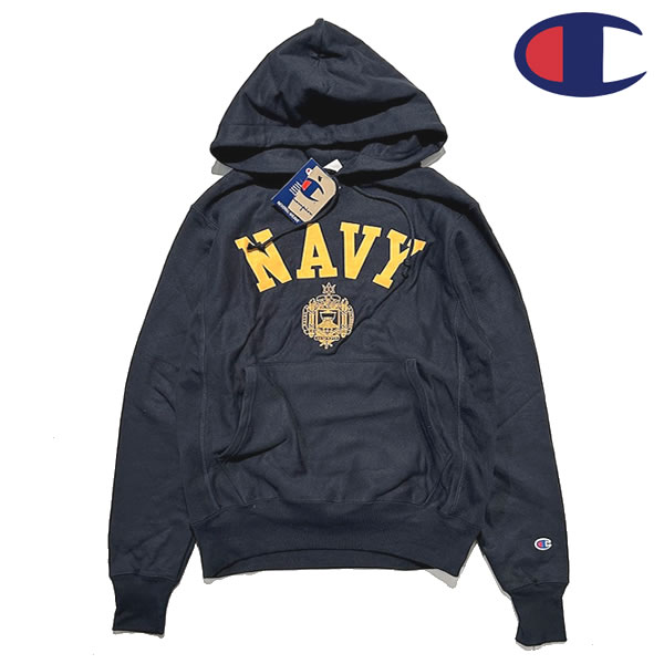 Reverse Weave USNA Sweatshirt USNA リバースウィーブ フーディー プルオーバーパーカー