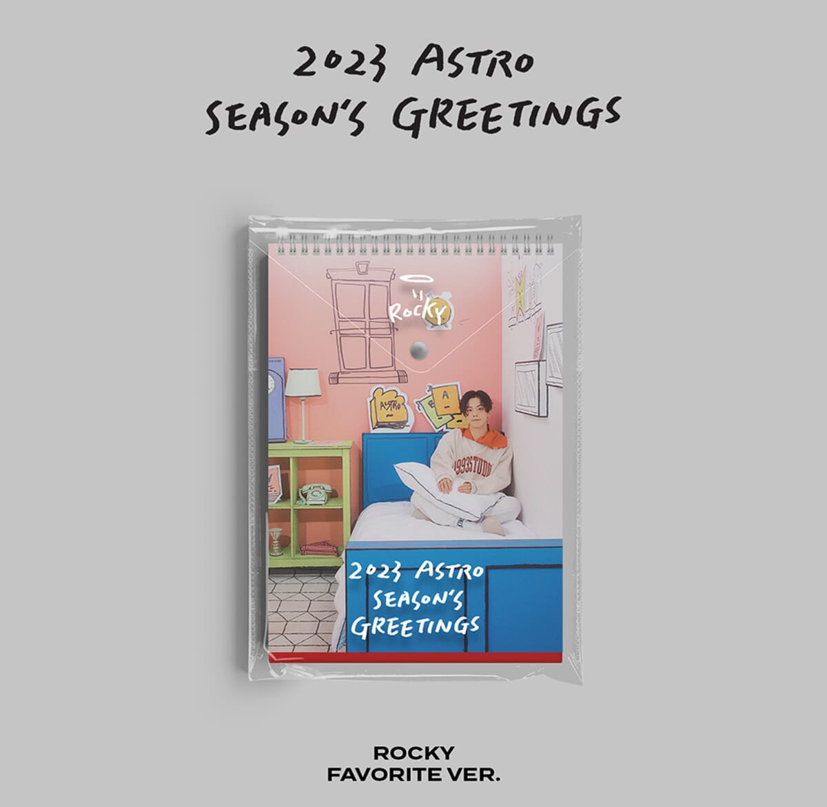 (SEASONS GREETINGS新商)アストロ 2023シーズングリーティング ラッキー ROCKY FAVORITE VER