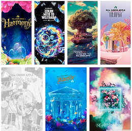 Mrs.GREEN APPLE/通常盤（DVD）6作品 新品未開封☆Mrs.GREEN APPLE/DVD 通常版6作品 新品未開封☆