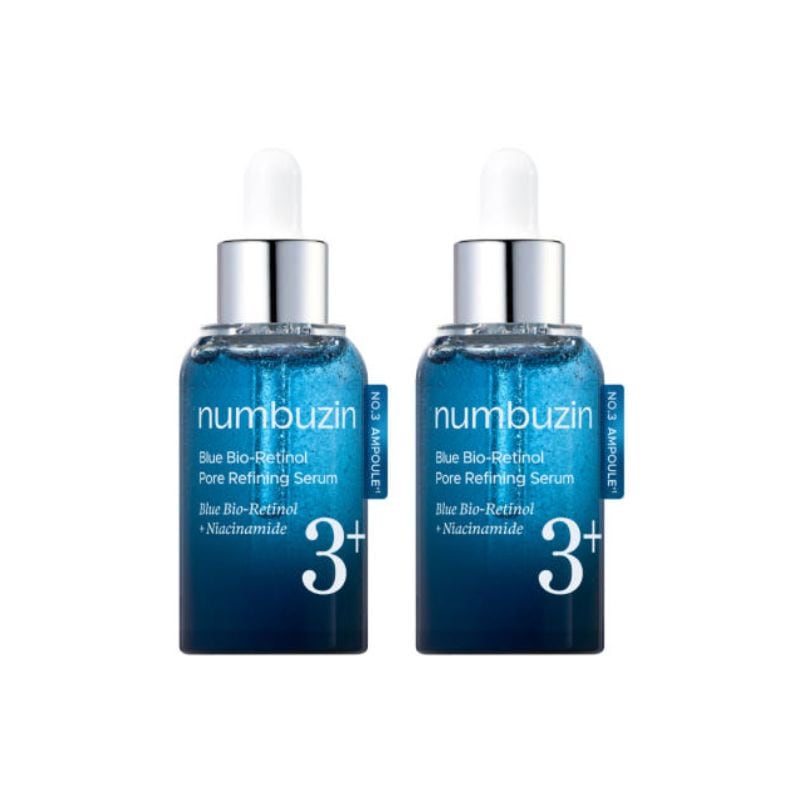 [NEW][1+1] 3番 ブルーバイオレチノール3D毛穴アンプル, 30ml