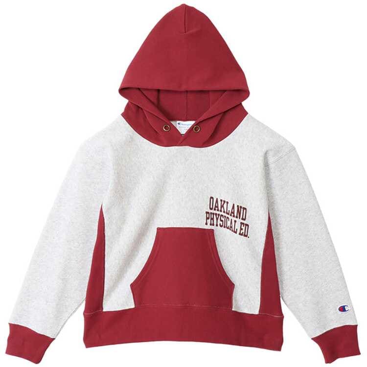 キッズ リバースウィーブ フーデッド スウェットシャツ 140cm シルバーグレー #CKY105-040