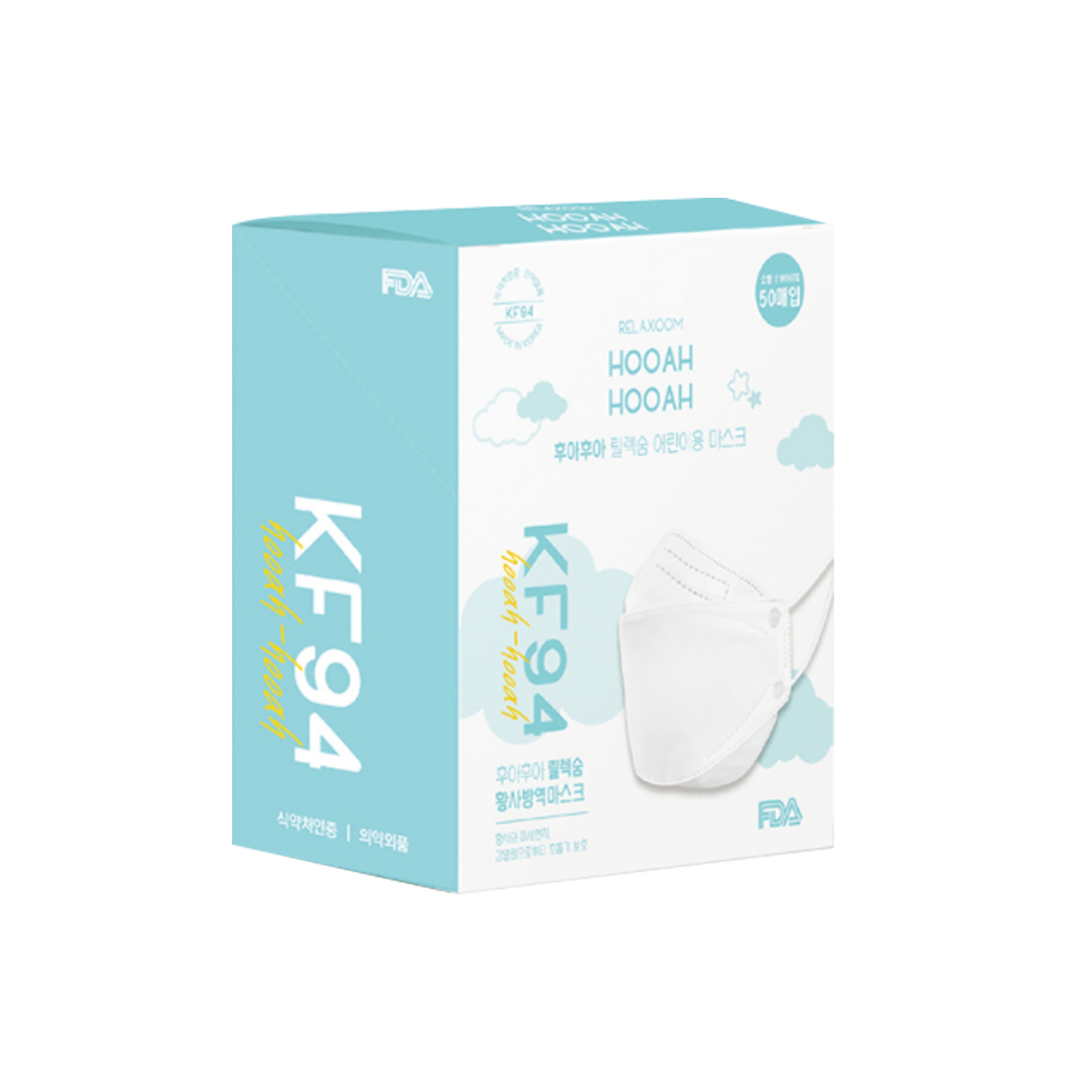 （TF0006）華マスク子供用KF94（50個入り）/子供のマスク/韓国発送