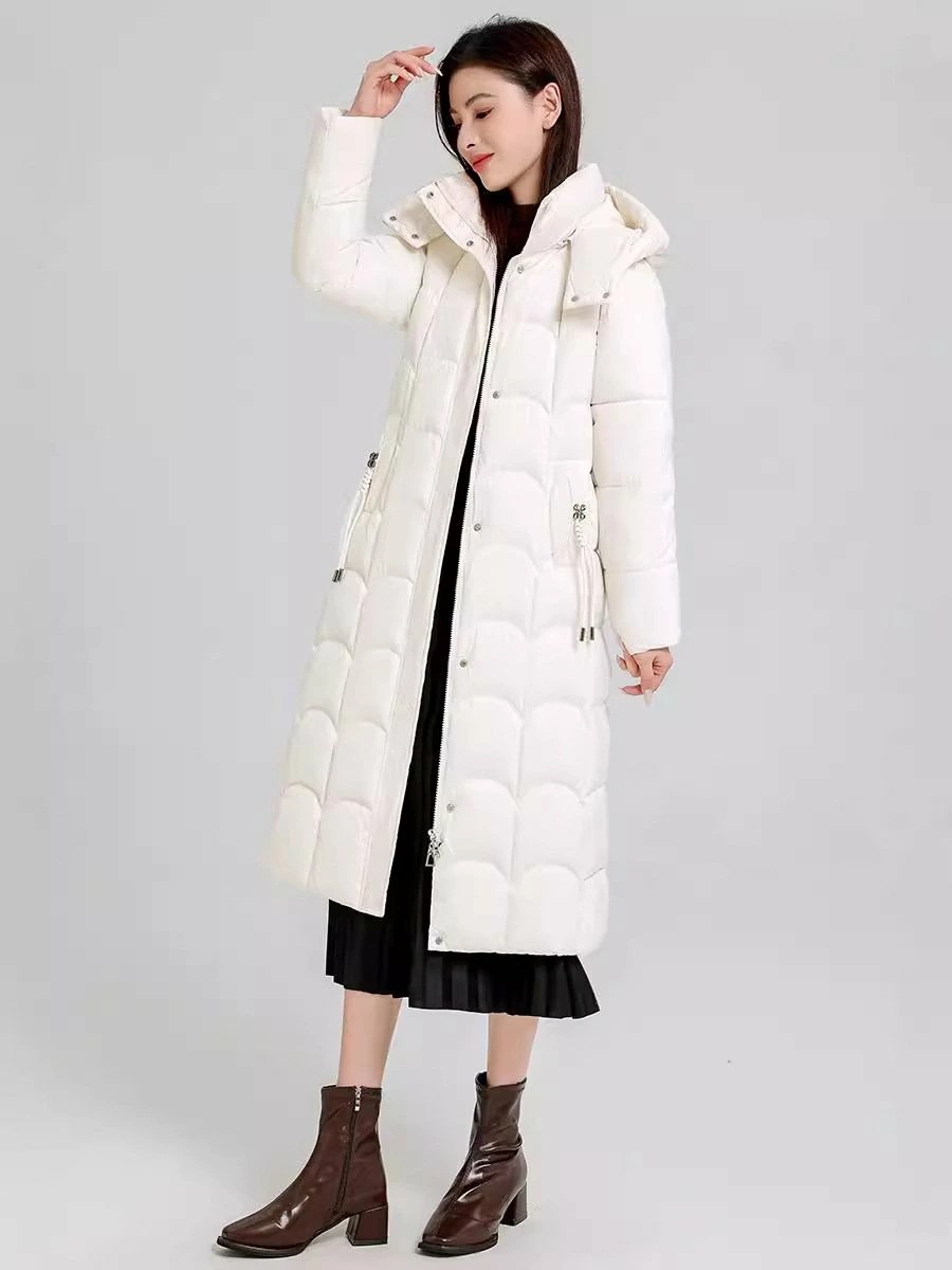 人気 高レディース アウター ダウンコート ロング 長袖 もこもこ ふわふわ 厚手 中綿 かわいい 大人可愛い シンプル カジュアル おしゃれ 無地 秋 デート お出かけ 休日 L XL 2XL ホワ