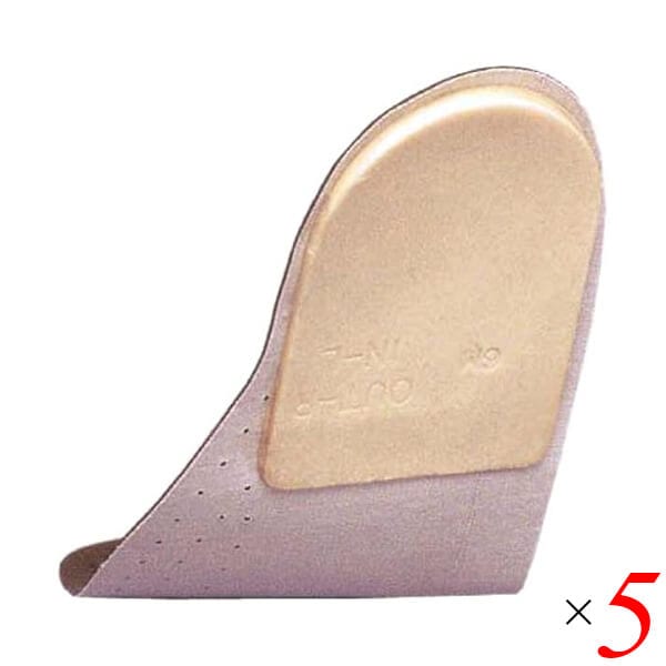 ソルボ疲労対策 アーチウェッジヒールタイプ 5個セット インソール O脚 扁平足