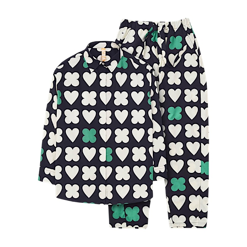 DRP オールラウンドウェアセット LUCKY HEARTY BLACKBERRY パジャマ パジャマセット ルームウェア 公式正規品 ギフト付き 可愛い 韓国ファッション