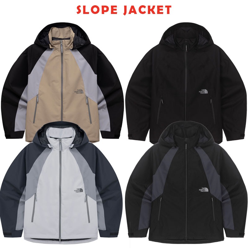 韓国正規品保証 関税負担なし NJ2HQ51J SLOPE JACKET デイリー 基本 着装 男子 女子 人気 韓国 ファッション 男女共用 アウトドア