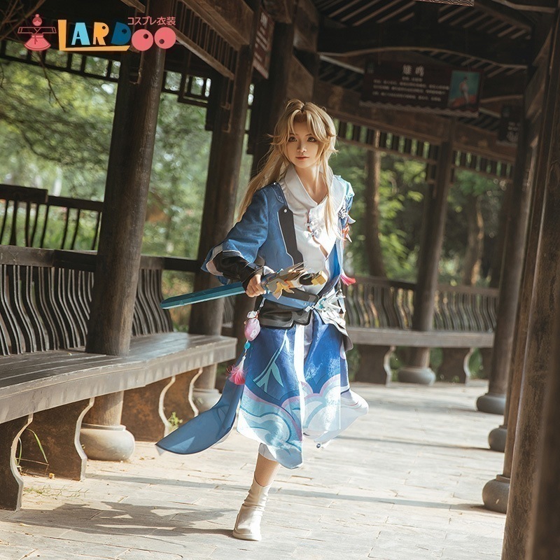 崩壊スターレイル HonkaiStarRail 彦卿ゲンキョウ-YanQing コスチューム コスプレ衣装845