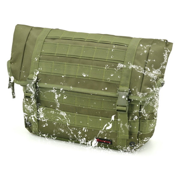 D30849 ヘンリービギンズ 10L サドルバッグWR DHS-28 グリーン