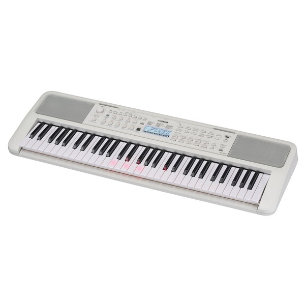 EZ-310 ホワイト ポータブルキーボード (61鍵盤)