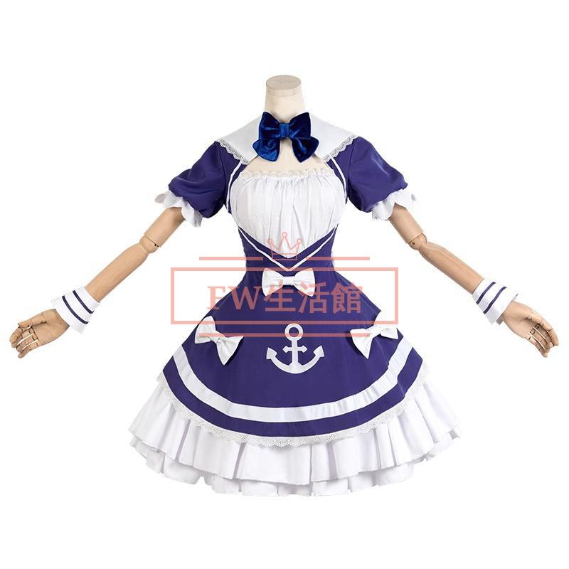 バーチャルライバー VTuber 風 ホロのぐらふぃてぃ 湊あくあ コスプレ衣装 コスチューム 演出服 アニメ ゲーム ハロウィン 変装