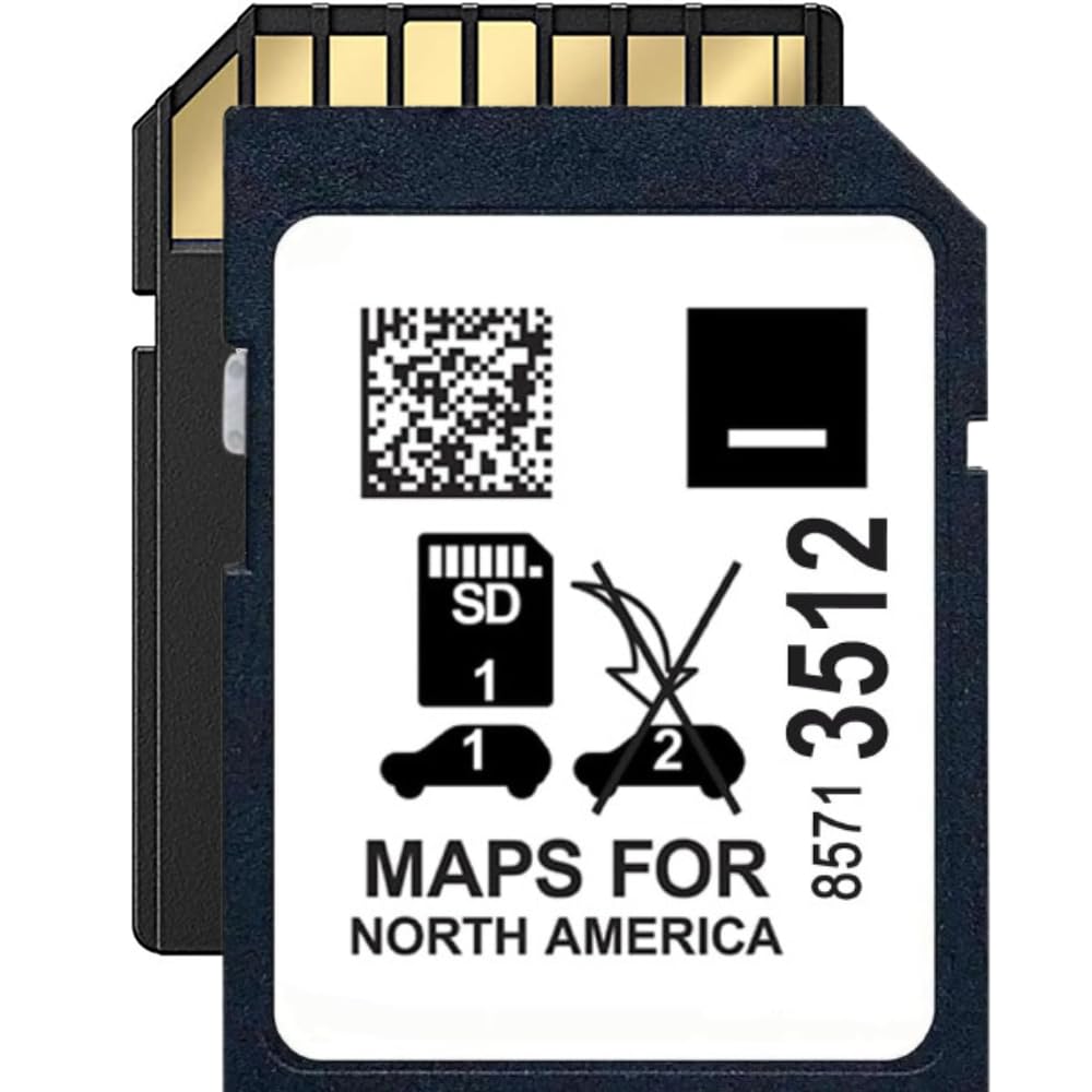 プレミアム2025ナビゲーションSDカードアップデートビュイックキャデラックシボレーGMCUSA/CAN/MEX搭載の2019-2023 GM車両用地図パーツ8571 3512 5,228円