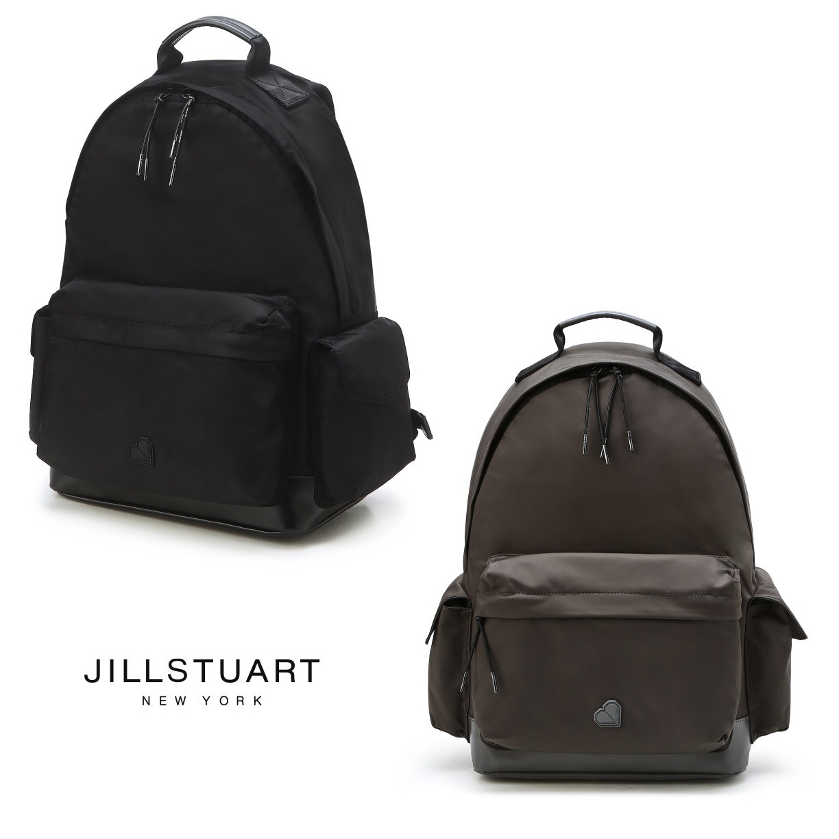 [22FW][HEART]Nylon backpack 2色 新商品 新学期 学生バッグ デイリーバックパック スクールバッグ 韓国ファッション 韓国人気 男女共用 カップルファッション