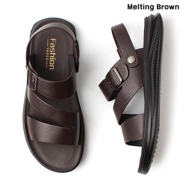 メンズサンダル メンズ 夏の靴 レザーサンダル AX22