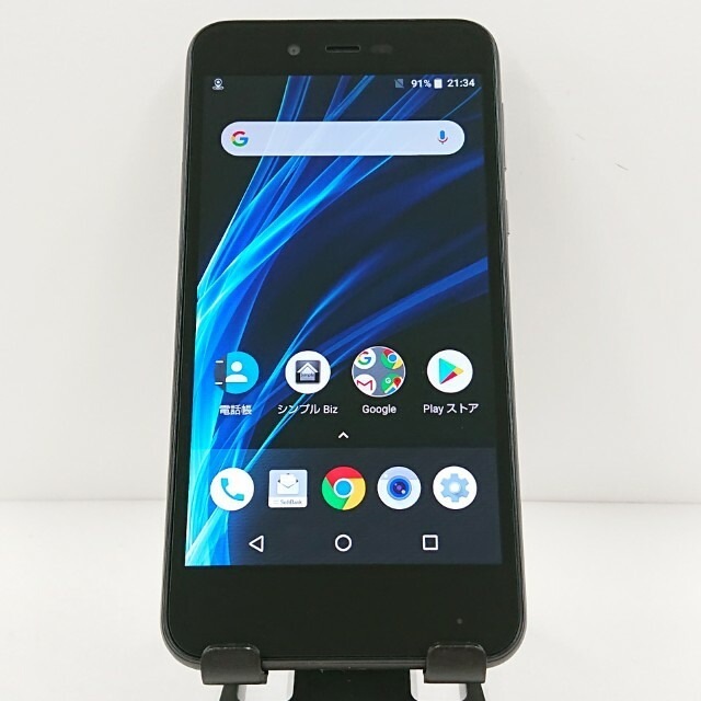 AQUOS sense basic 702SH SoftBank ブラック 送料無料 本体 c11445