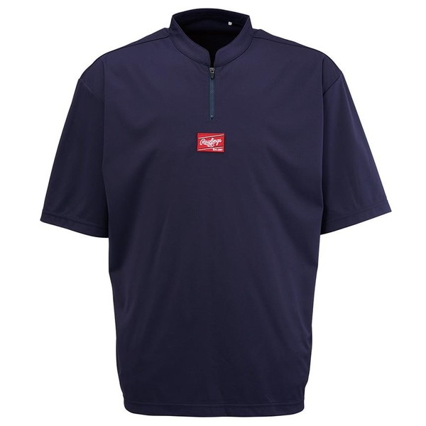 Rawlings ローリングス HYPER FIELD ショートスリーブプレイヤー ZIP AOS12HF01ZS-N 半袖シャツ