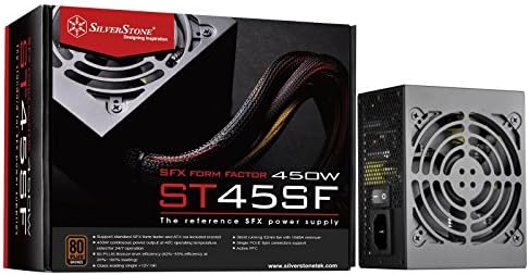 SilverStone SFX電源ユニットSST-ST45SF-V3 ブラック