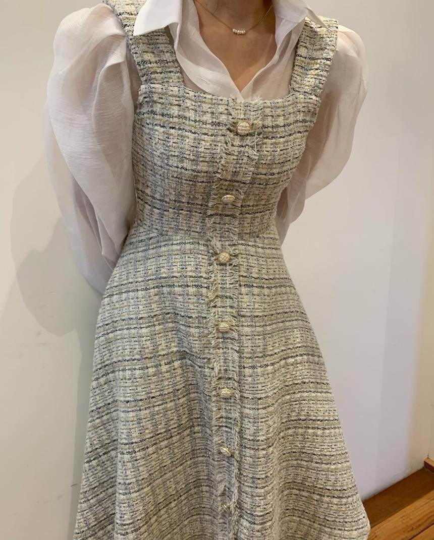 シースルーブラウス (2color)