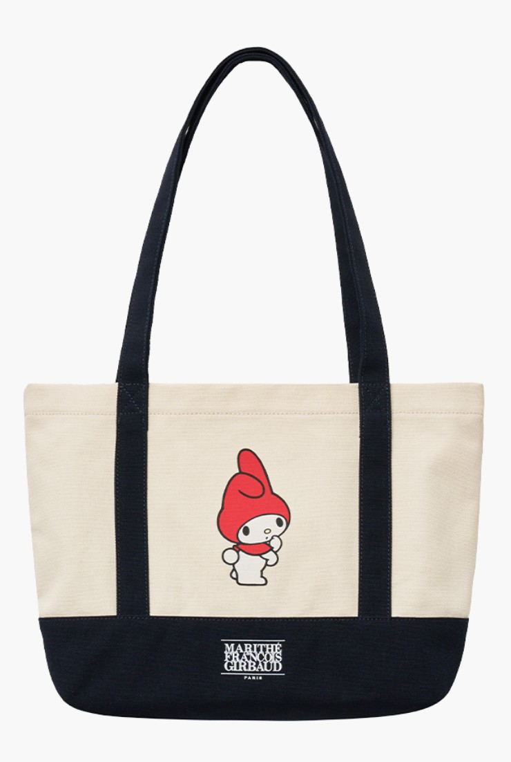 【MARITHE】人気★MARITHE X MY MELODY ショルダーバッグ MARITHE X MY MELODY CLASSIC LOGO CANVAS SHOULDE BAG red