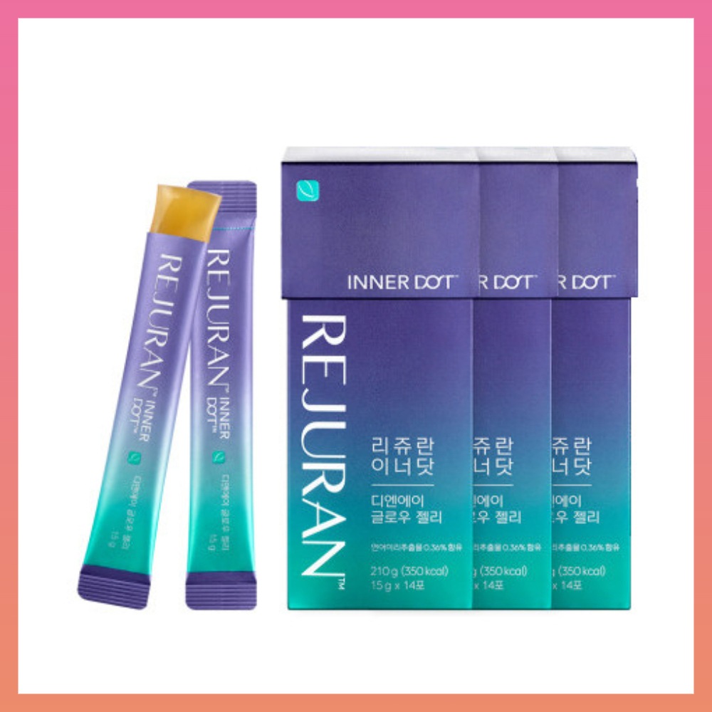 インナードット DNA グローゼリー 14包x3BOX(15ヵ月） 16,905円