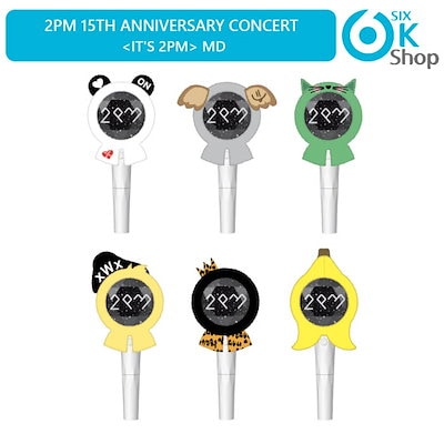 2PM 15TH ANNIVERSARY CONCERT IT'S 2PM MD ZOOPM LIGHT STICK