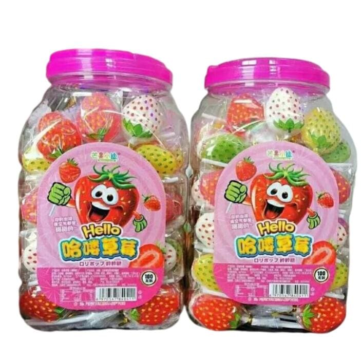 【20点セット】メガ割味がいいいちご味 お菓子 韓国お菓子 おもしろいお菓子 韓国食品 セットグミ キッズギフト