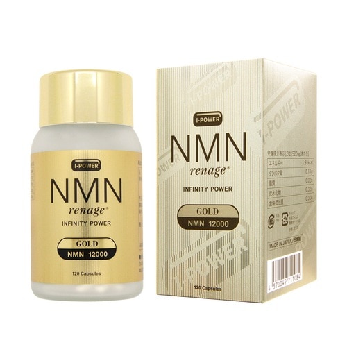 [国内正規品] エヌエムエヌレナージュ GOLD INFINITY POWER 12000 120粒 NMN renage ゴールド インフィニティ パワー NMN βニコチンアミドモノヌクレオチド