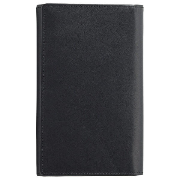 09603607 TA40-01 ソフトオイルレザー カード24枚収納財布(ブラック)