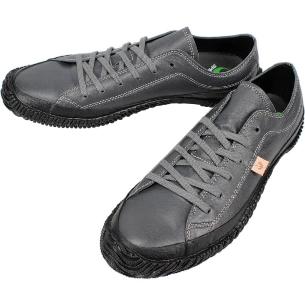 正規品 スニーカー SPM 110 チャコールグレー 108 カンガルーレザー