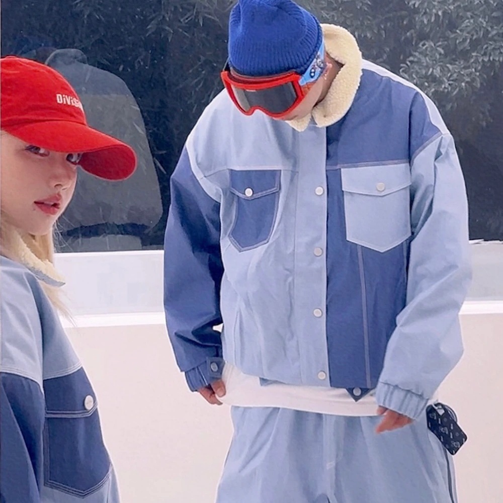 スノーボードウェア上下セットレディースメンズ防水20000mmスキーウェアスノボウェアジャケットアウターパーカーロングパンツ男女兼用防水防寒 15,561円