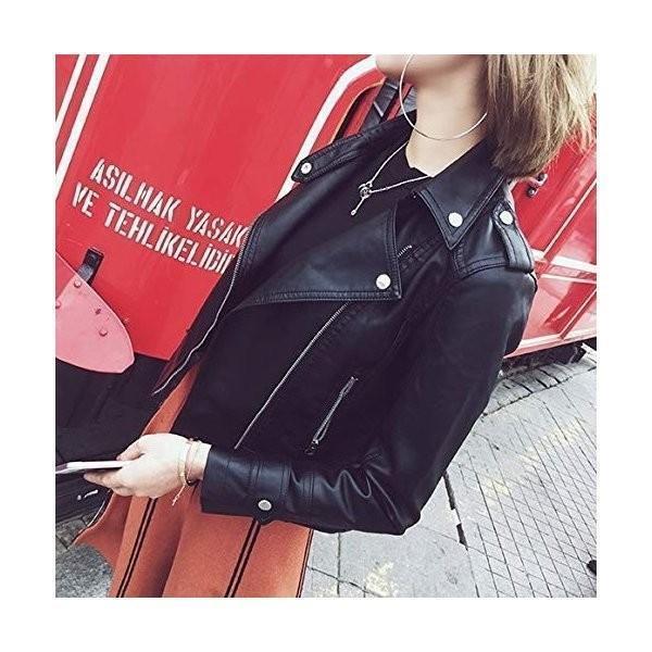 【急速出荷 2025年新作】ライダースジャケット PUレザー アウター 定番 軽量 長袖 衣類 ブルゾン バイカー メンズライク レディース ジャケット ファッション