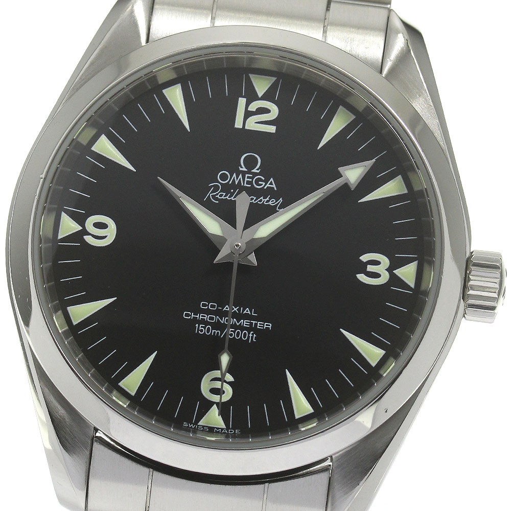 オメガ OMEGA 2503.52 シーマスター レイルマスター クロノメーター 自動巻き メンズ 良品 _831872【中古】その他 ブランド腕時計