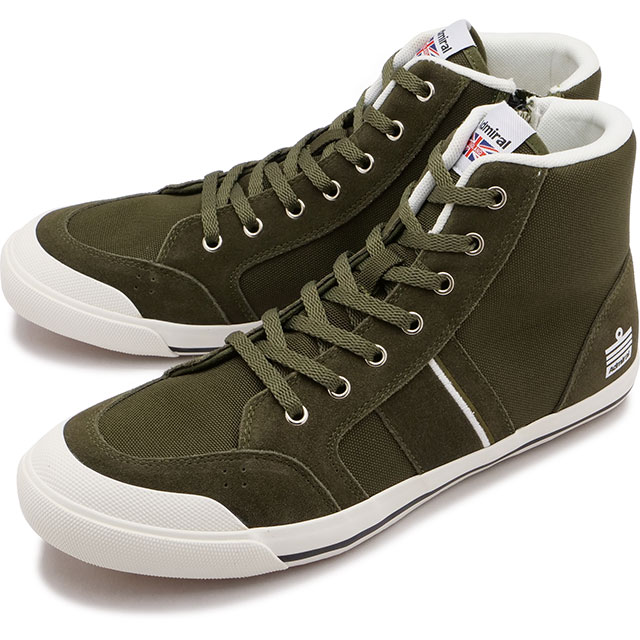 スニーカー イノマー ハイ [AD-603] INOMER HI メンズレディース Khaki カーキ系