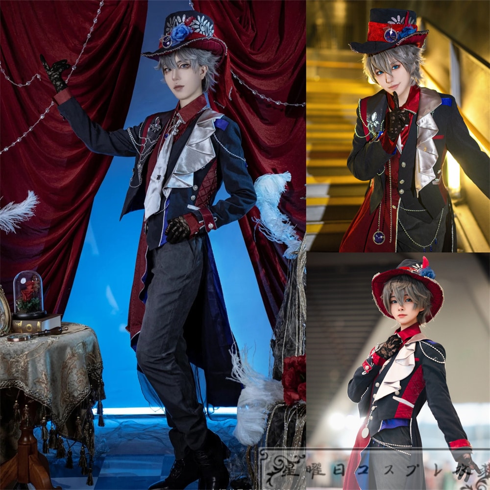 ES あんさんぶるスターズ ひと雫 特別を選んだMad Party Knights 瀬名泉 朱桜司 月永レオ 朔間凛月 鳴上嵐 コスプレ衣装 コスチューム ハロウィン 装服 仮装