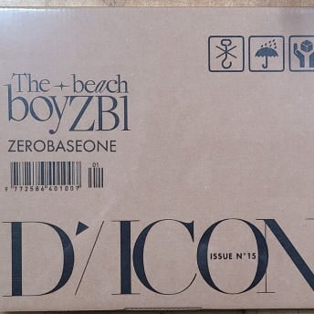 【未開封新品】(PHOTOBOOK SET) DICON VOLUME N 15 ZEROBASEONE The beach boyZB1 フォトブックジャンハオ