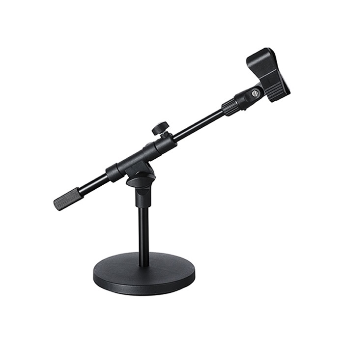 スピーカー付きマイク対応 卓上スタンド SPMS2-BK