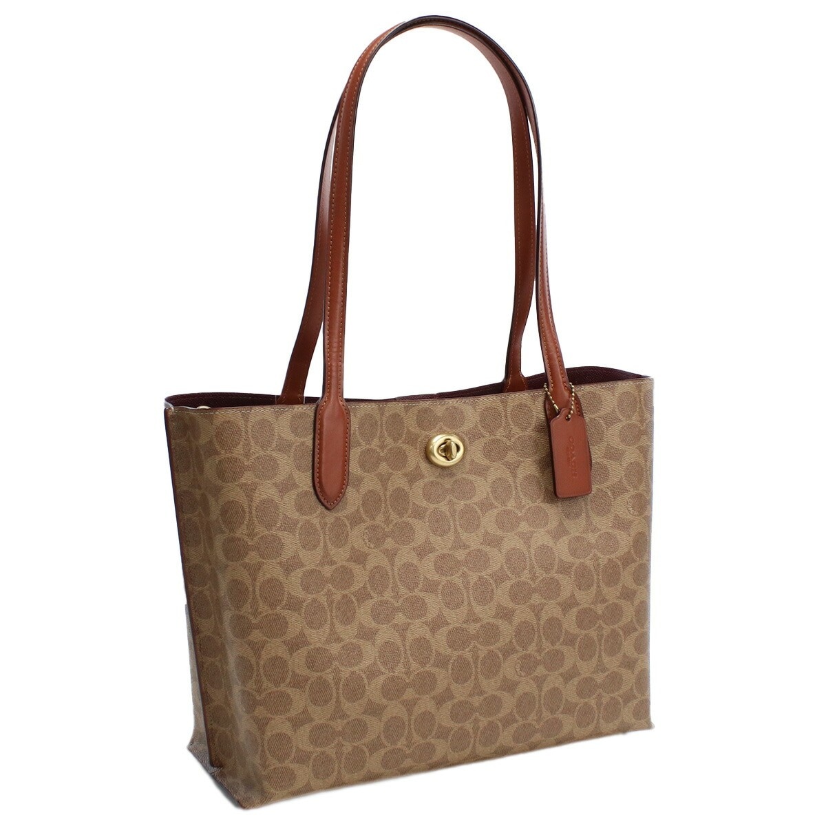 コーチ COACH トートバッグ C0693 B4NQ4 ブラウン系 bag-01