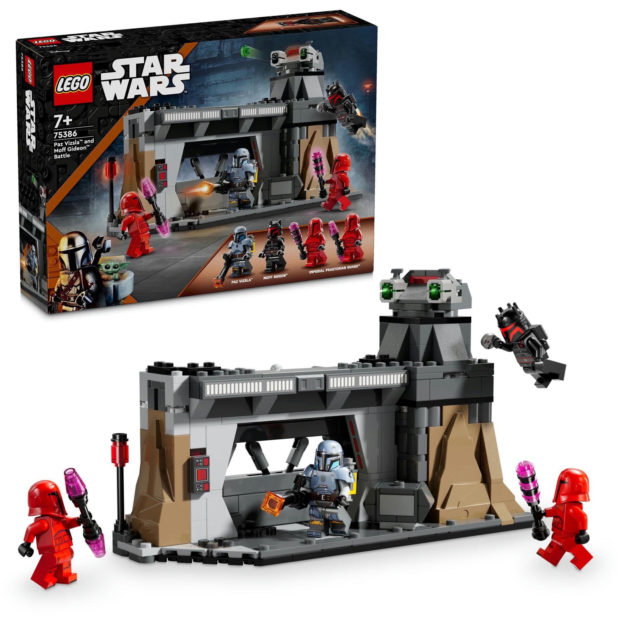 スター・ウォーズ パズ・ヴィズラ と モフ・ギデオンの戦い おもちゃ 玩具 プレゼント ブロック 男の子 女の子 子供 6歳 7歳 8歳 9歳 小学生 宇宙船 75386