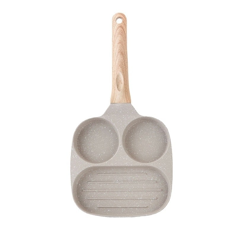 1つ買うと10個無料2種タイプ 仕切り付き 目玉焼きフライパン IH対応 3つ穴円形フライパン 4つ穴円形 マルチパン 焦げ付きにくい洗いやすい ハンバーガ ハンバーグ 大判焼き器 お弁当 今川焼き