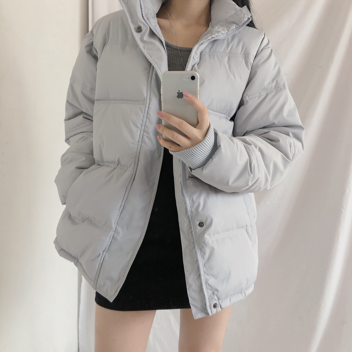 カラー ショート ダウン