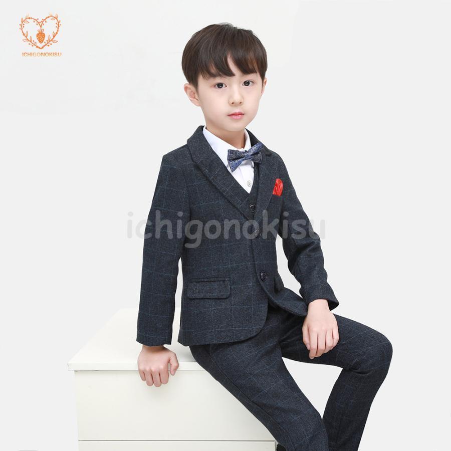 6点セット 子供スーツ 子供服 フォーマル スーツ 男の子 上下セット 長袖 子供スーツ 男の子スーツ 子供 キッズ 入園式 入学式 卒業式 七五三 初節句 お宮参り