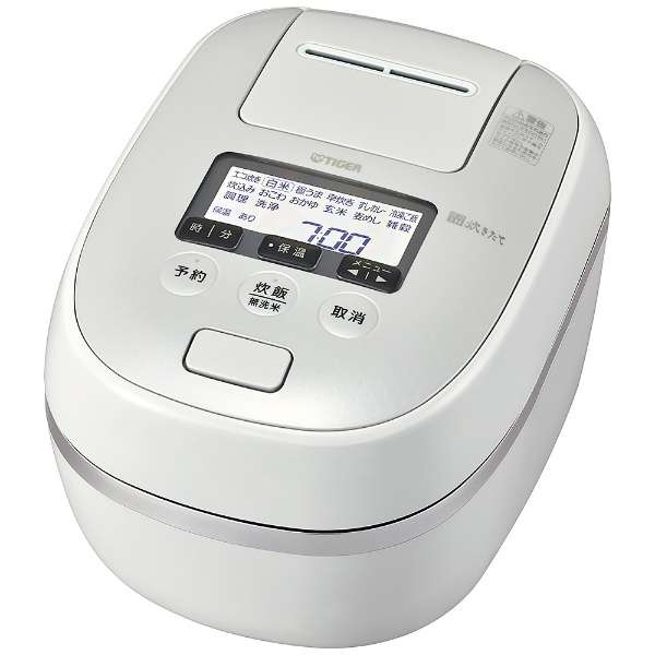 JPD-G060-WG　タイガー魔法瓶　炊きたて　圧力IH　炊飯ジャー　ご泡火炊き　3.5合