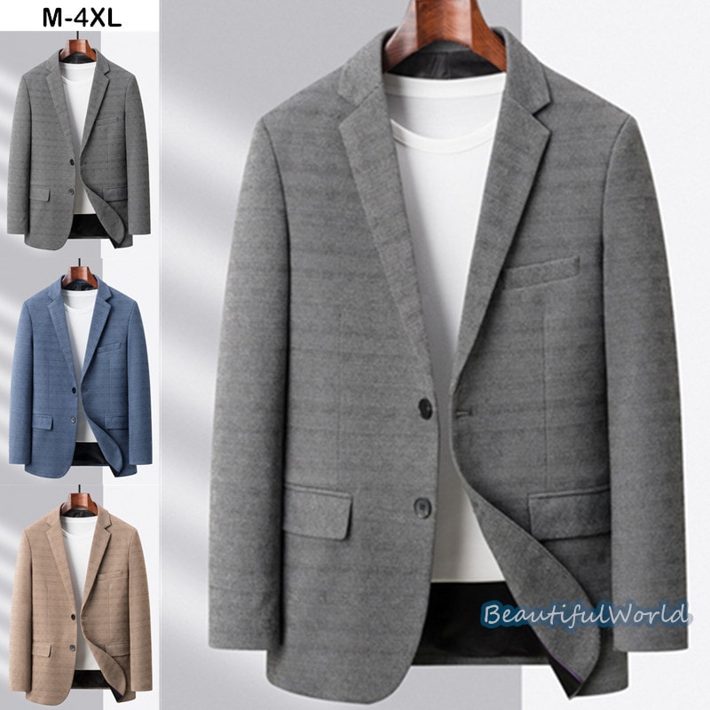 テーラードジャケット メンズ おしゃれ ブレザージャケット カジュアルスーツ ビジネススーツ 無地 フォマールスーツ アウター 秋冬 通勤 紳士用